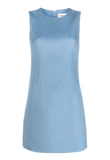 P.A.R.O.S.H. felted-finish wool minidress - Blu