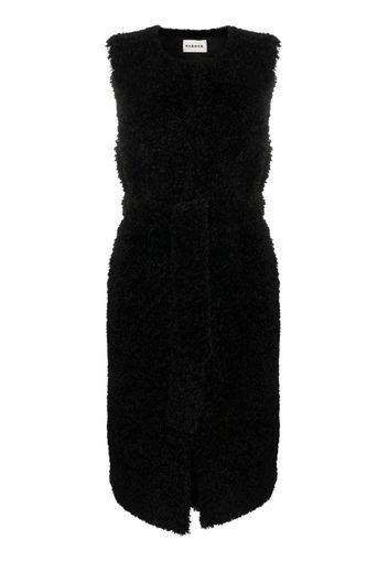 P.A.R.O.S.H. Perform sleeveless faux-fur coat - Nero