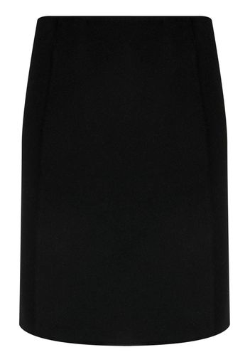 P.A.R.O.S.H. above-knee wool skirt - Nero