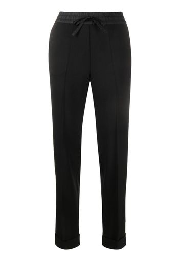 P.A.R.O.S.H. drawstring straight-leg trousers - Nero