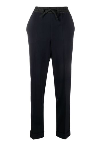 P.A.R.O.S.H. mid-rise straight-leg trousers - Blu