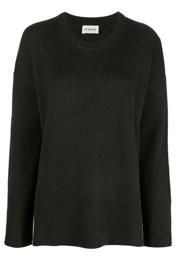 P.A.R.O.S.H. drop-shoulder crew-neck jumper - Verde