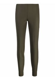 P.A.R.O.S.H. mid-rise tapered virgin wool trousers - Verde