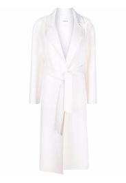 P.A.R.O.S.H. long belted wool coat - Bianco