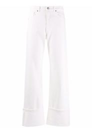 P.A.R.O.S.H. high-rise straight-leg jeans - Bianco