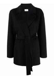 P.A.R.O.S.H. belted short coat - Nero