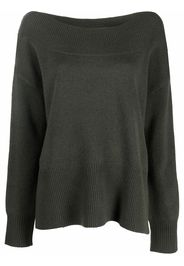 P.A.R.O.S.H. Liked boat neck jumper - Verde