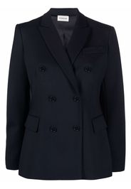 P.A.R.O.S.H. double-breasted wool blazer - Blu