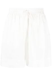 P.A.R.O.S.H. Sunny drawstring slip-pocket shorts - Bianco