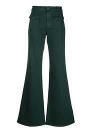 P.A.R.O.S.H. wide-leg denim jeans - Verde