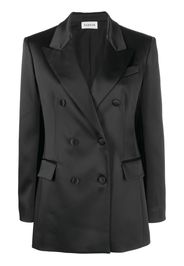 P.A.R.O.S.H. Blazer doppiopetto sartoriale - Nero