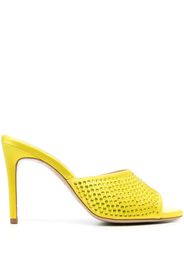 P.A.R.O.S.H. 105mm crystal-embellished mules - Giallo