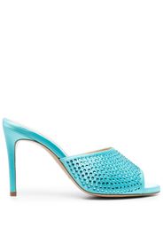 P.A.R.O.S.H. Mules con cristalli 100mm - Blu