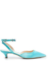 P.A.R.O.S.H. crystal-embellished 50mm pumps - Blu