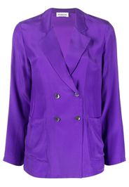 P.A.R.O.S.H. Sofia double-breasted blazer - Viola