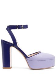 P.A.R.O.S.H. calf-leather platform pumps - Viola