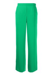 P.A.R.O.S.H. elasticated straight-leg trousers - Verde