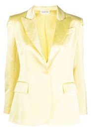 P.A.R.O.S.H. satin-finish blazer - Giallo