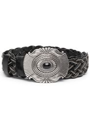 P.A.R.O.S.H. embellished-buckle leather belt - Nero