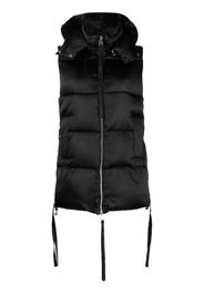 P.A.R.O.S.H. detachable-hood padded gilet - Nero