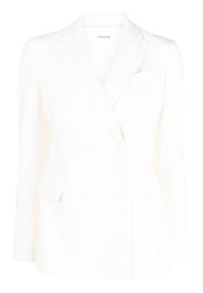 P.A.R.O.S.H. Giacca double-breasted wool-blend blazer - Bianco