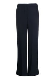 P.A.R.O.S.H. elasticated-waistband straight-leg trousers - Blu
