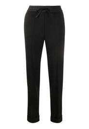 P.A.R.O.S.H. drawstring straight-leg trousers - Nero