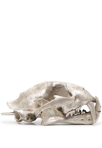 replica leopard skull