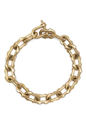 Parts of Four charm chain choker - Oro