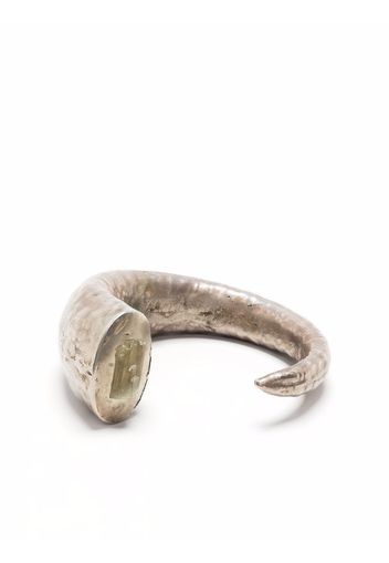 Parts of Four GIant Horn bracelet - Argento