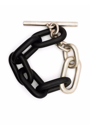 Parts of Four Toggle chain bracelet - Nero