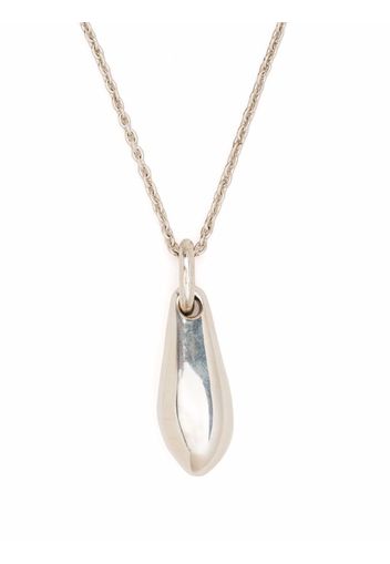 Parts of Four Chrysalis pendant necklace - Argento