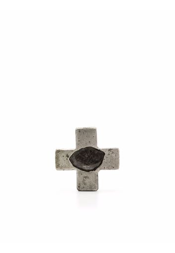 Parts of Four 12mm cross earring - Grigio