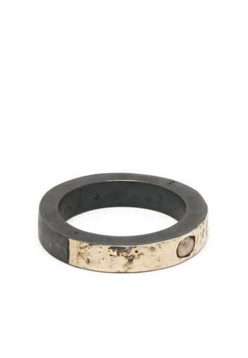 Parts of Four Sistema two-tone ring - Argento