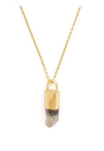 Parts of Four Talisman Cuboid danburite necklace - Oro