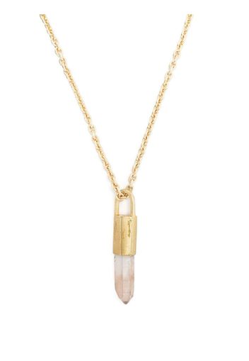 Parts of Four Talisman quartz pendant necklace - Oro