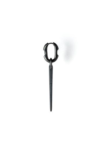 Parts of Four extra small Deco spike earring - Nero