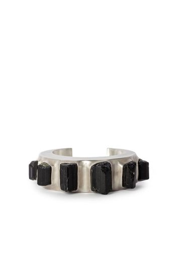 Parts of Four Crescent slip-on bracelet - Argento