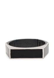 oversized two-tone bracelet