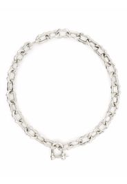 Parts of Four Charm Chain Necklace (45cm, Extra Small Deco Links, PA) - Argento