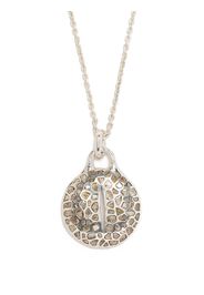 Parts of Four Disk diamond necklace - Argento