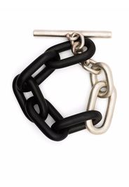 Parts of Four Toggle chain bracelet - Nero