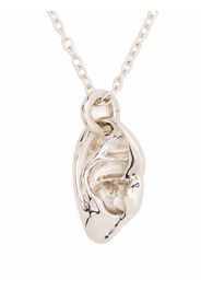 Parts of Four Body Part pendant necklace - Argento