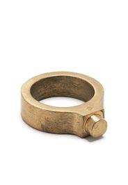 Parts of Four Sahara Ring 7mm stud ring - Oro