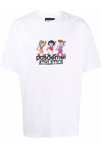 Pas de Mer T-shirt Athletics - Bianco