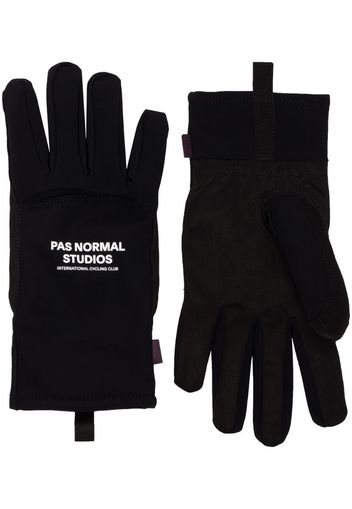 Black Control Mid Cycling Gloves