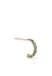 Pascale Monvoisin 9kt yellow gold emerald hoop earring - Oro