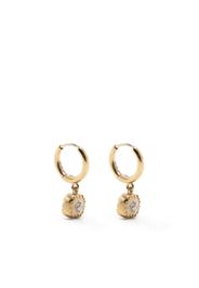 Pascale Monvoisin 9kt yellow gold Pierrot diamond drop earring - Oro