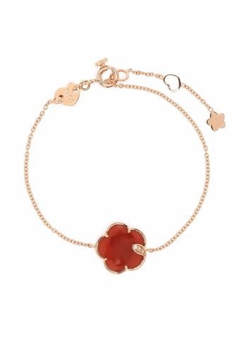 Pasquale Bruni 18kt rose gold Petit Joli carnelian and diamond bracelet - Rosa