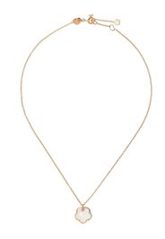 Collana con pendente Petit Joli in oro rosa 18kt con diamanti e agata